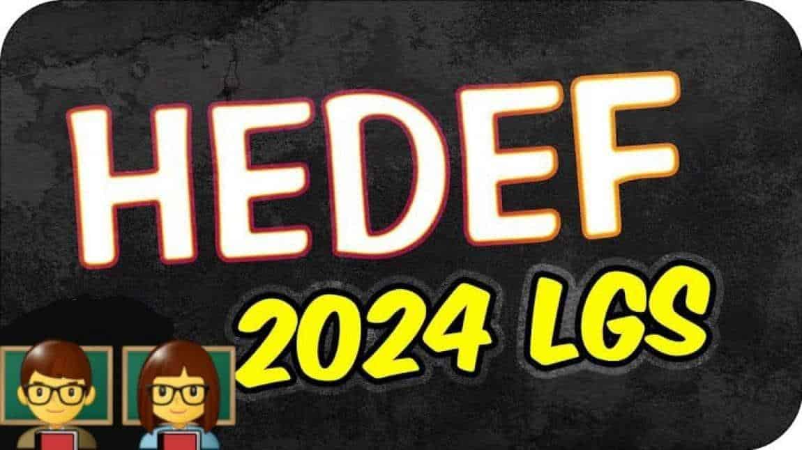 HEDEF LGS 2024 YILLIK EYLEM PLANI